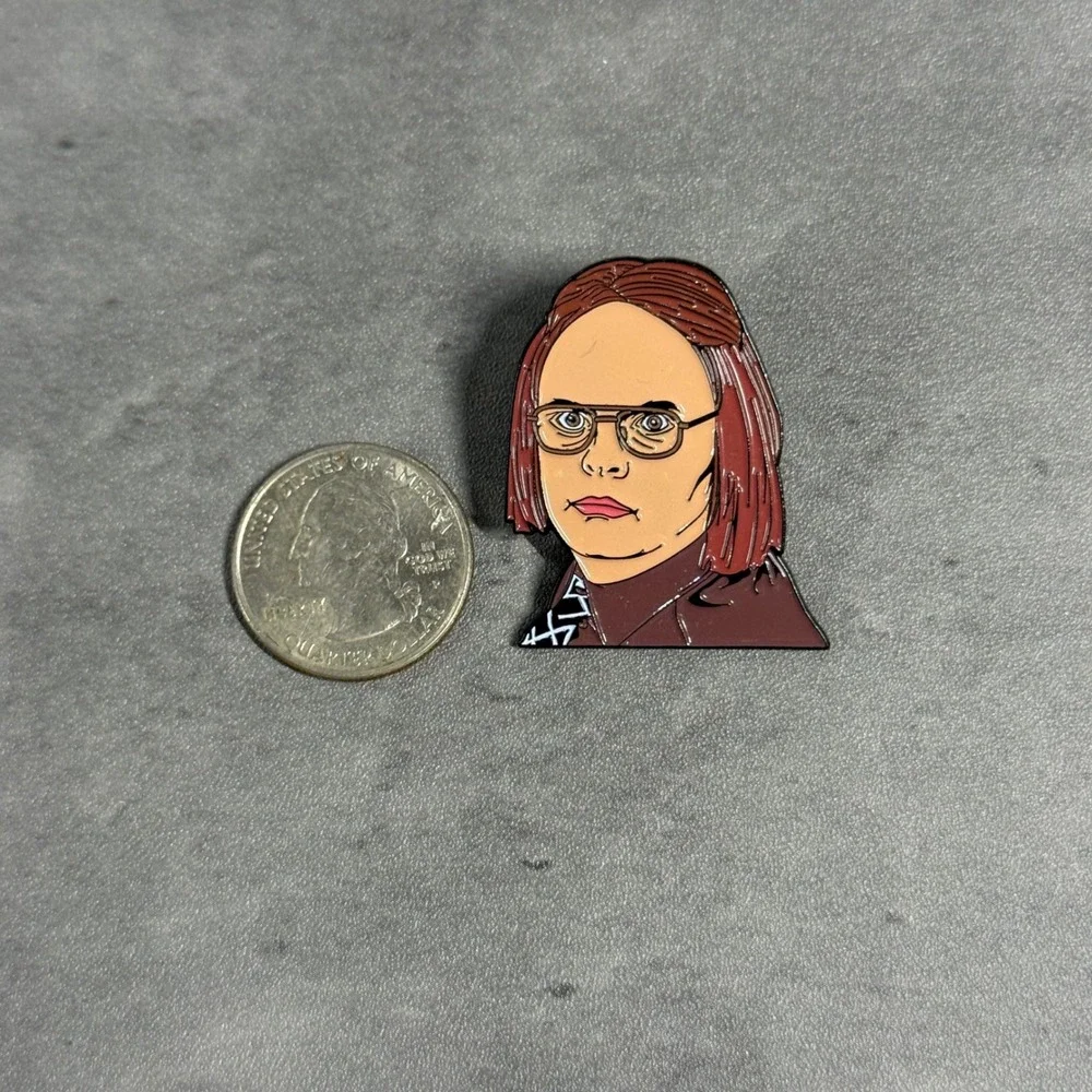 Dwight Schrute Pin Brown The Office Wig Funny New‎ Era Fitted Snapback Accessory